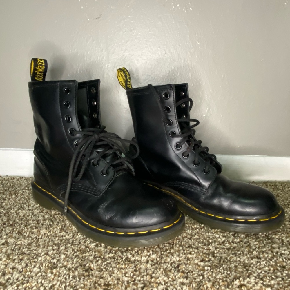 1460 WOMEN'S ARCADIA LEATHER LACE UP BOOTS